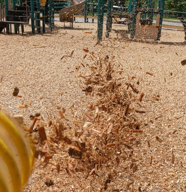 Playground chip surfaces